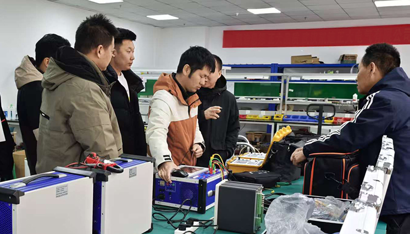 上海客戶專程到訪雷科電力開(kāi)展繼保與變壓器測(cè)試技術(shù)研學(xué)